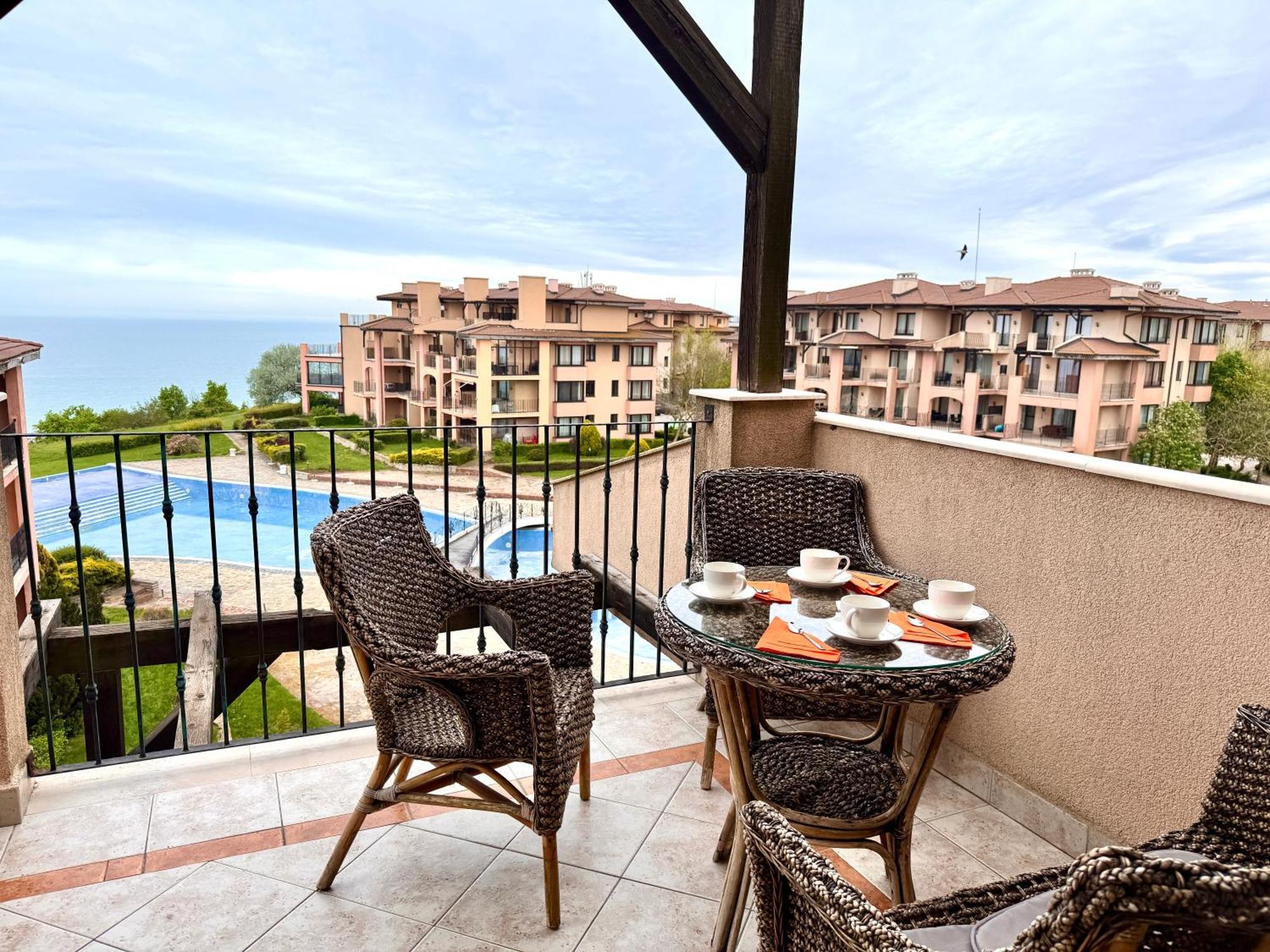 Sea View & Infinity Pool Apartments In Kaliakria Resort Балчик Екстер'єр фото